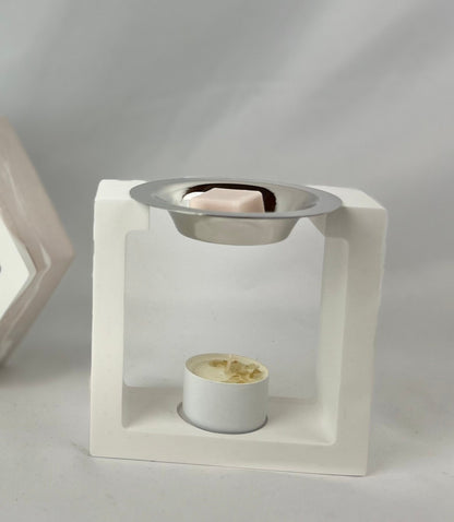 SCULPTED Concrete Wax Melt Warmer Minimalistic