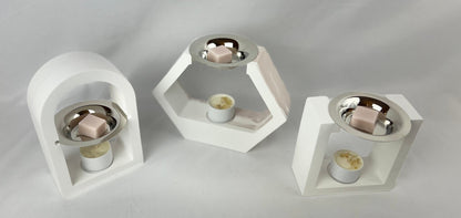 SCULPTED Concrete Wax Melt Warmer Minimalistic