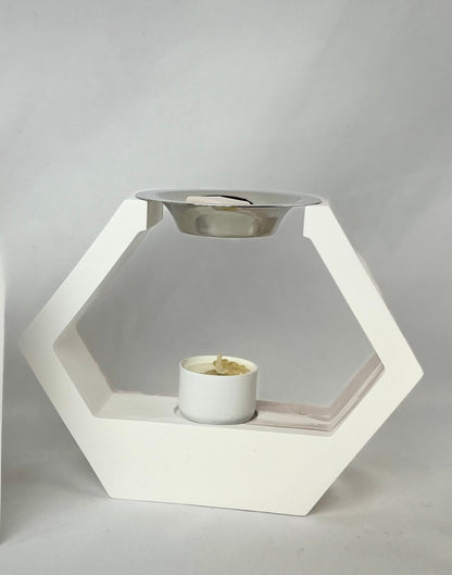 SCULPTED Concrete Wax Melt Warmer Minimalistic