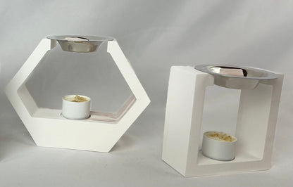 SCULPTED Concrete Wax Melt Warmer Minimalistic