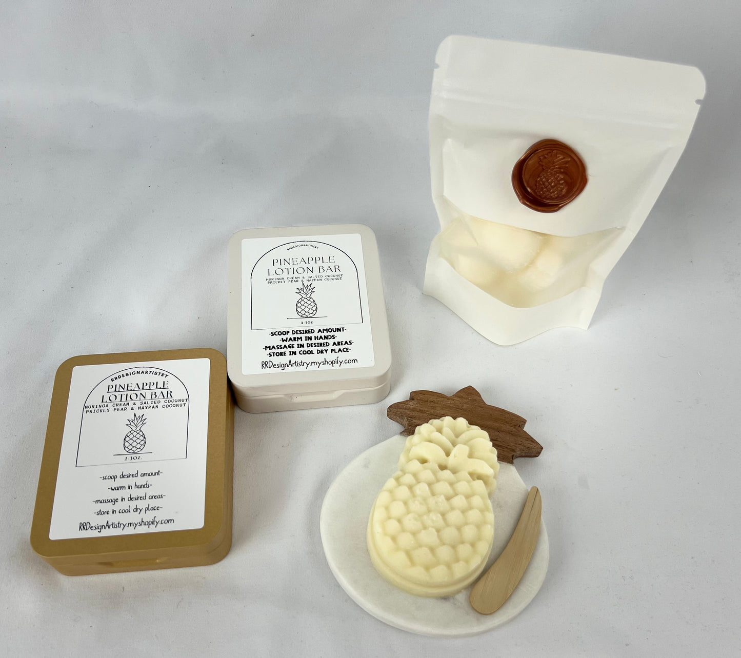 Pineapple Lotion Bar