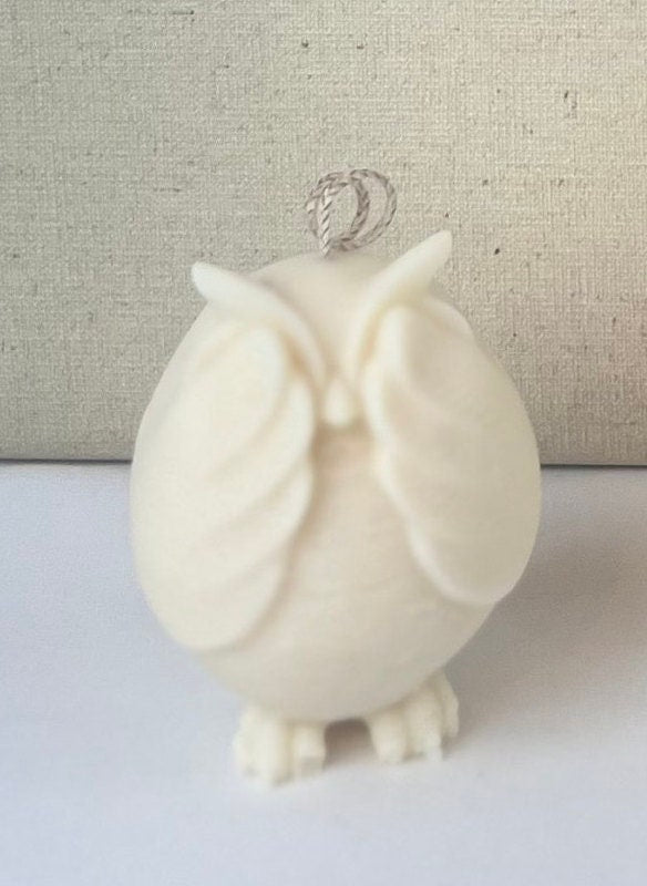 Owl Sculptural Candles