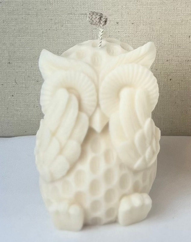 Owl Sculptural Candles