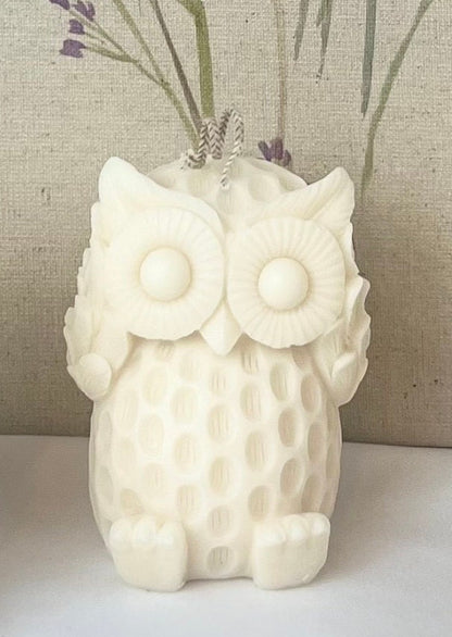 Owl Sculptural Candles