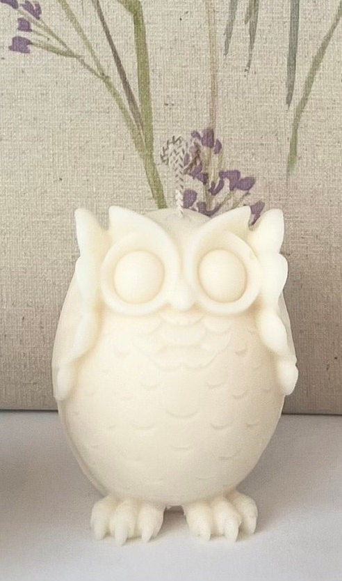 Owl Sculptural Candles