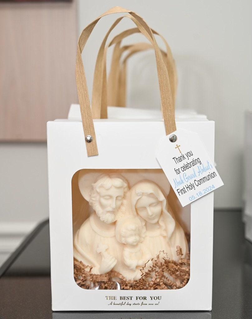 Holy Family Candle - First Communion Candle