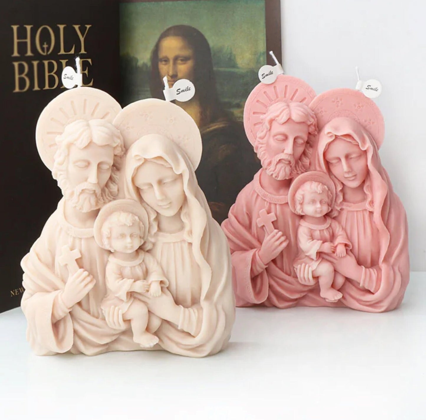 Holy Family Candle - First Communion Candle