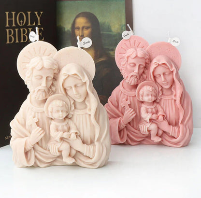 Holy Family Candle - First Communion Candle