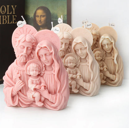 Holy Family Candle - First Communion Candle