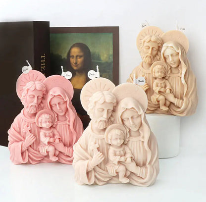 Holy Family Candle - First Communion Candle