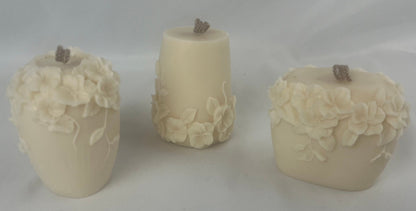 Floral Corolla Pillar Candle