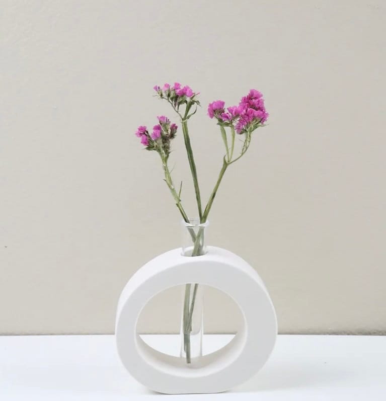 SCULPED Propagation Station - Jesmonite Cement Resin - Bud Vases - Home Decor