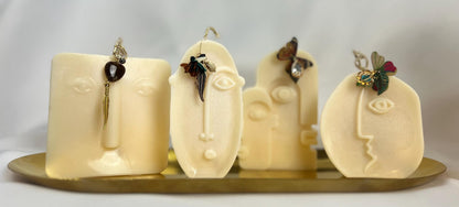 Abstract Modern Sculptural Candles