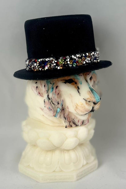 Lion Head & Lion Figurine Sculpture Candles
