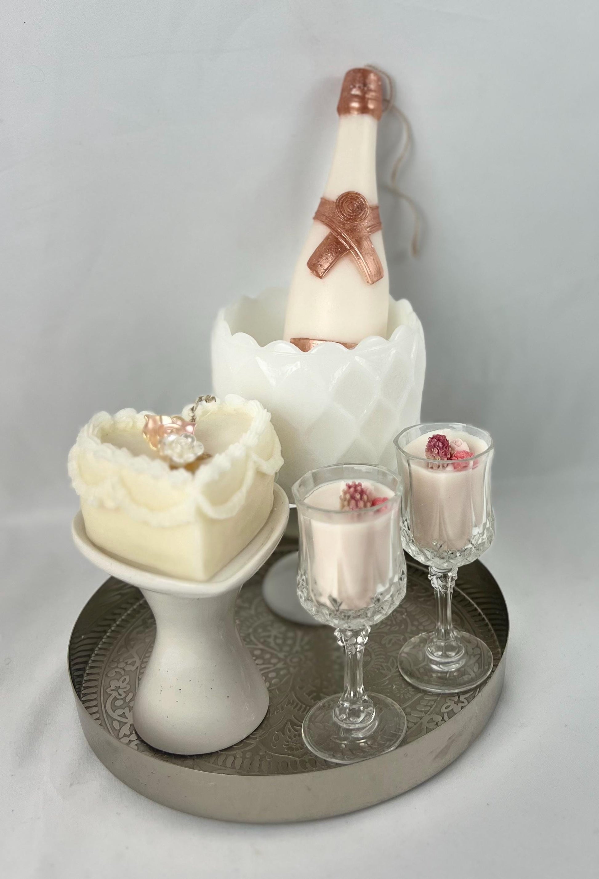 OPULENT Luxury Scented Cordial Glass Candles