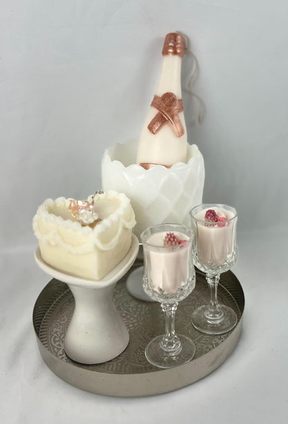 OPULENT Luxury Scented Cordial Glass Candles
