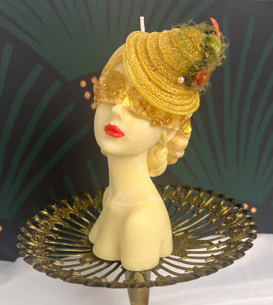 Meaningful Sunflower Mission Candle
