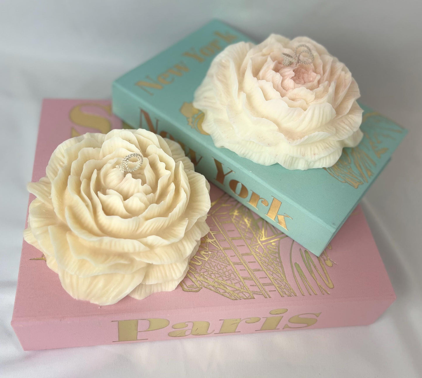 Peony Sculptural Candles