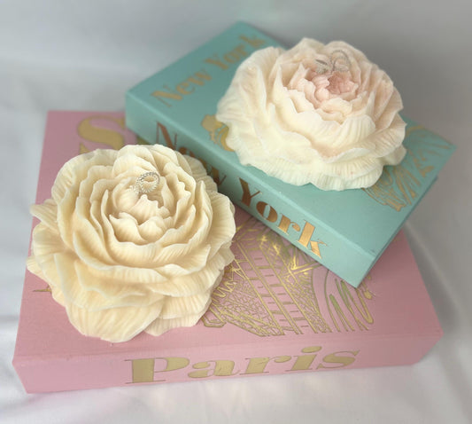 Peony Sculptural Candles