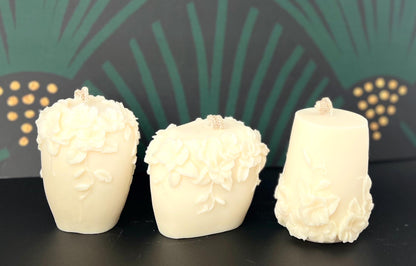 Floral Corolla Pillar Candle