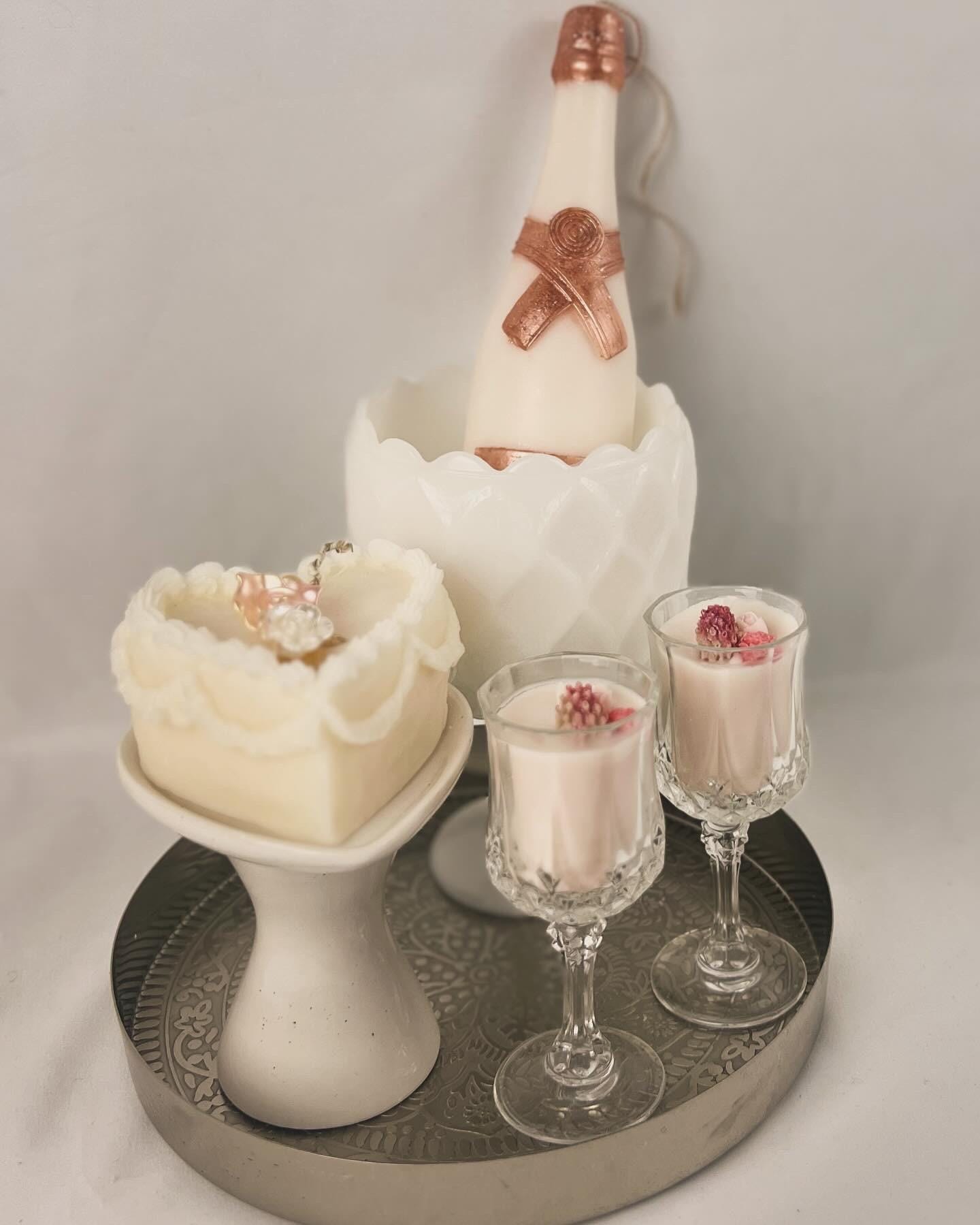 OPULENT Luxury Scented Cordial Glass Candles