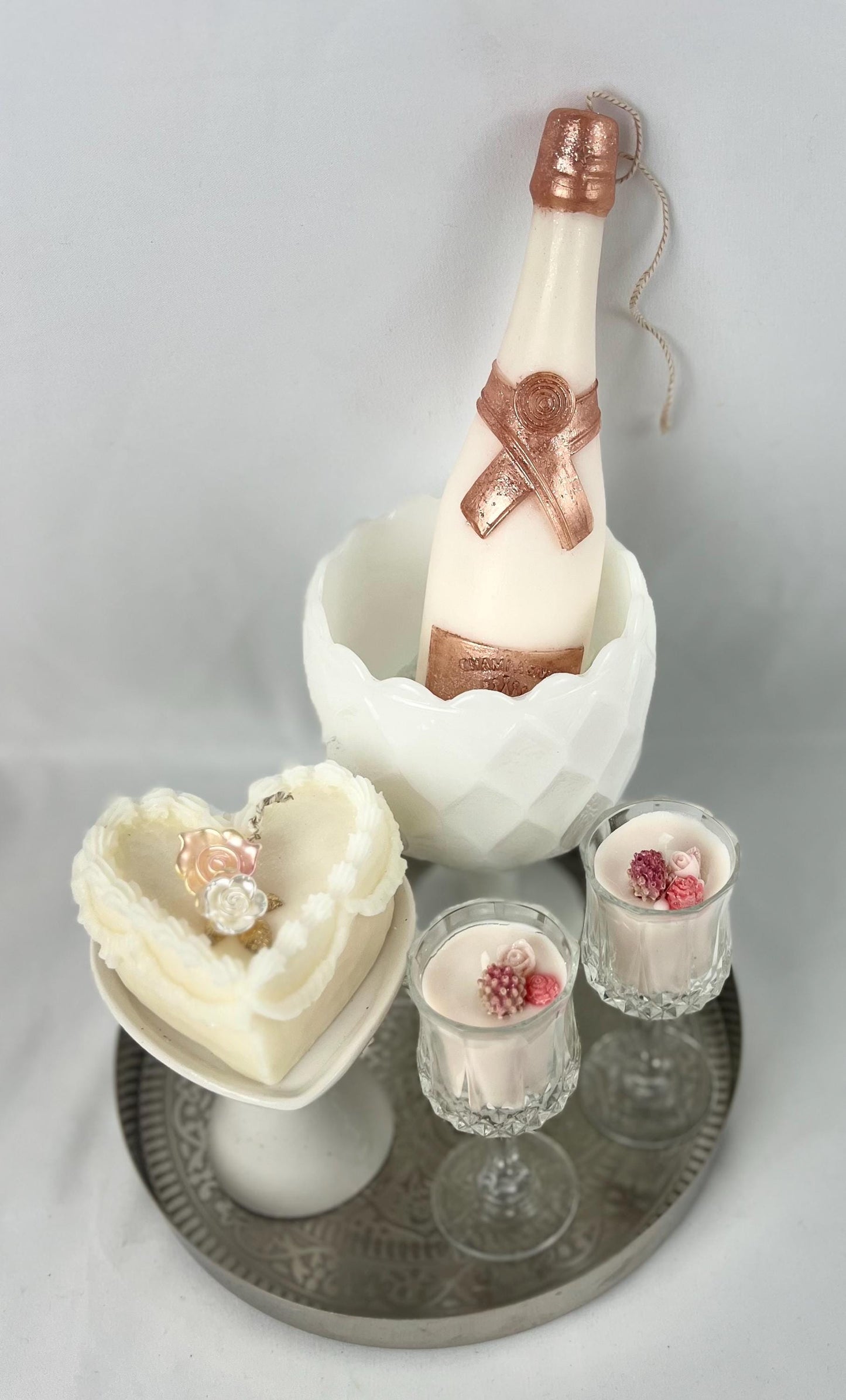 OPULENT Luxury Scented Cordial Glass Candles