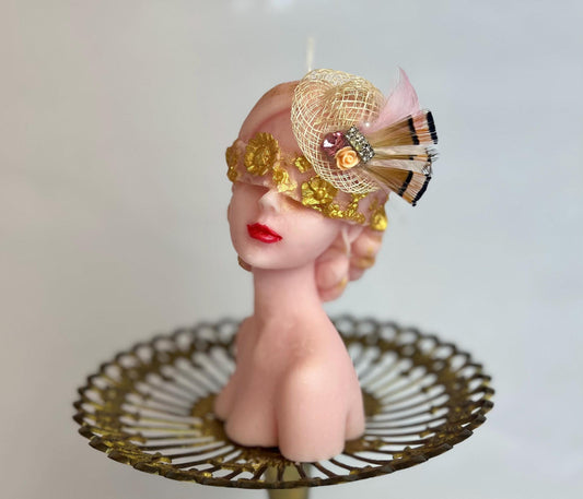 Meaningful Lady - Sunflower Glam - Sculptural Candle - Curated Gift Set