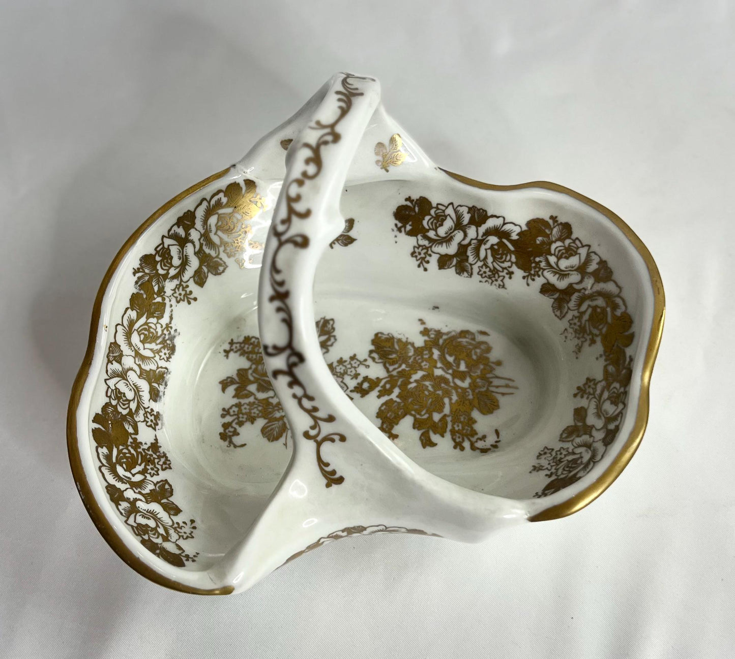 French Hand Painted Porcelain Dishes