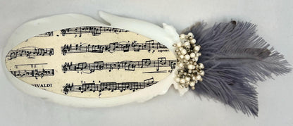 Embellished Vintage Jeweled Peacock Trinket Dish