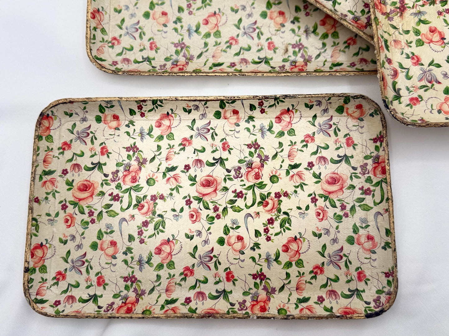 Vintage Alcohol Proof Paper Mache Tray - Made in Japan - MCM