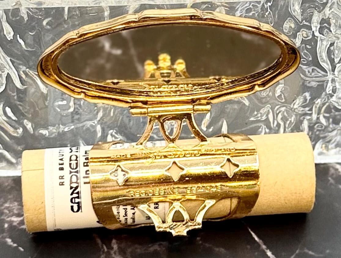 LipStick Ring Holder w/Flip-up Mirror