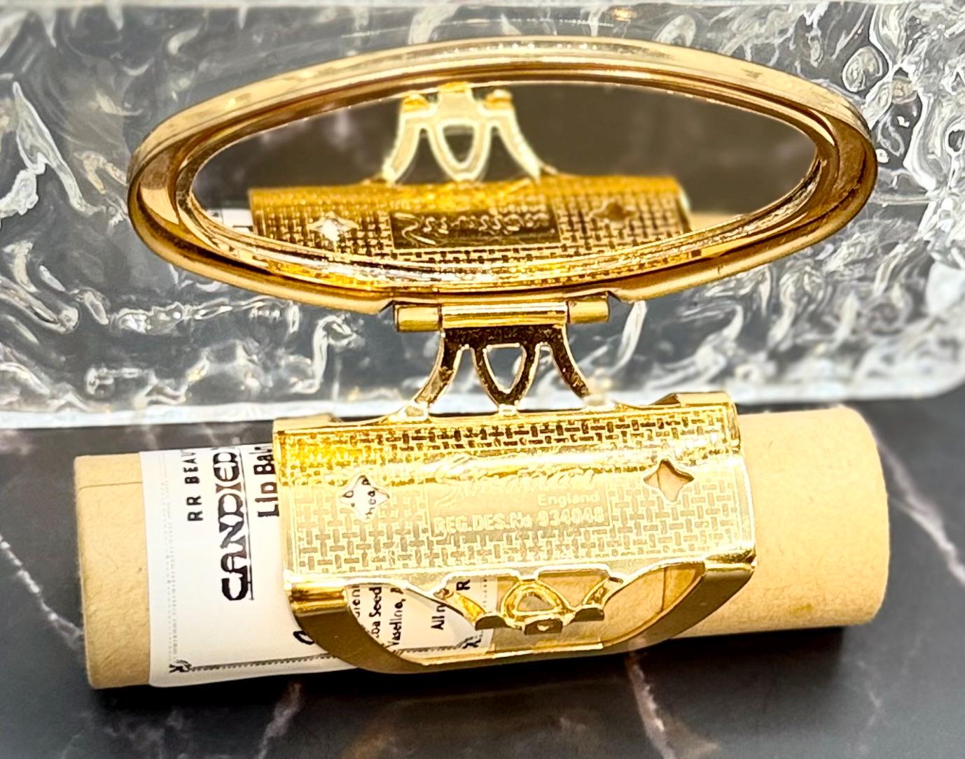 LipStick Ring Holder w/Flip-up Mirror