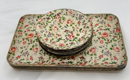 Vintage Alcohol Proof Paper Mache Tray - Made in Japan - MCM