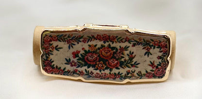 Vintage Rectangle Series of Statement Lipstick Holders with Flip-Up Mirror - Lip gloss travel carrier