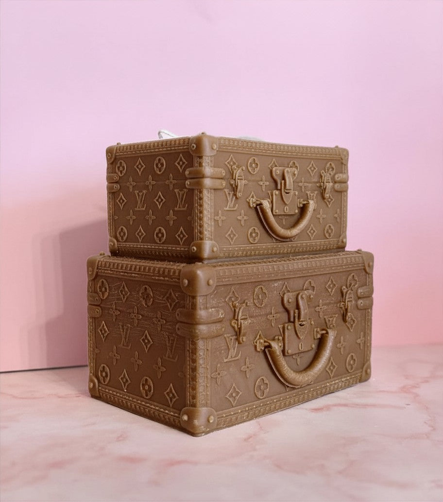 DESIGNER HANDBAG CANDLE | LV TRUNKS