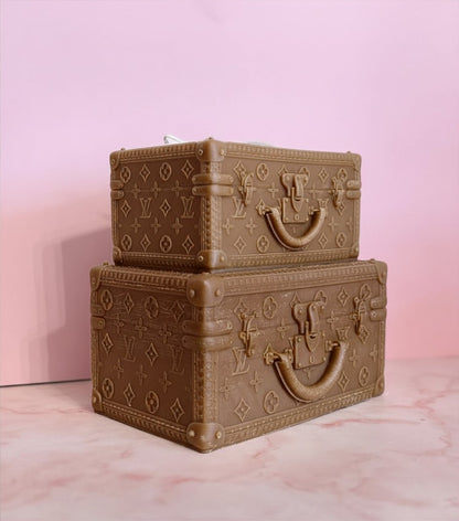 DESIGNER HANDBAG CANDLE | LV TRUNKS