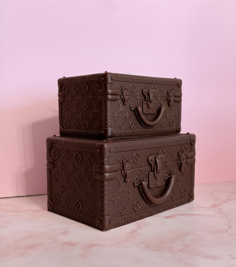 DESIGNER HANDBAG CANDLE | LV TRUNKS
