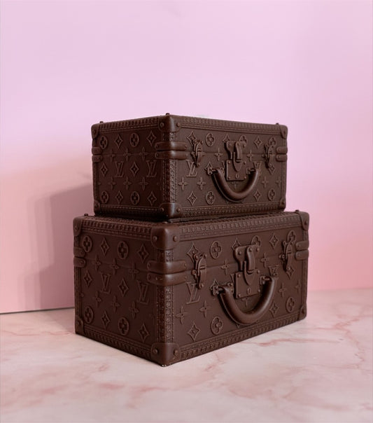 DESIGNER HANDBAG CANDLE | LV TRUNKS