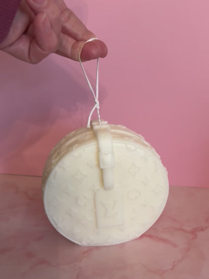 DESIGNER HANDBAG CANDLE | LV TRUNKS