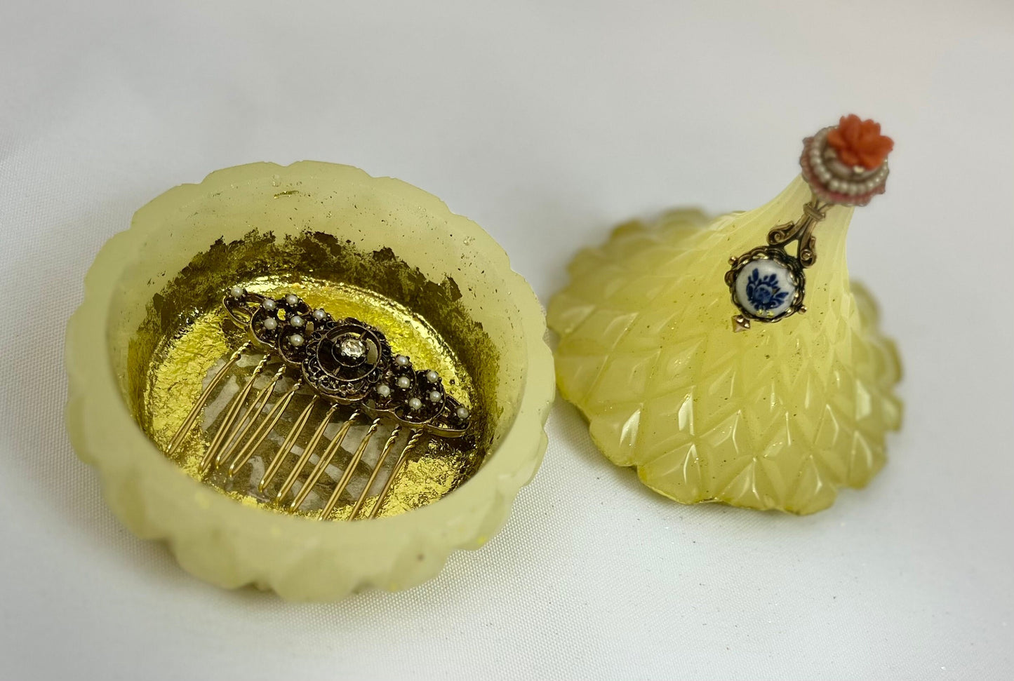 DIAMOND HOPE BOX | YELLOW